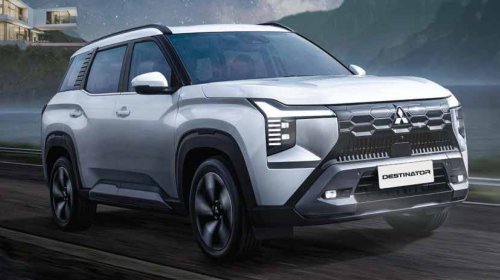 2025 Mitsubishi Destinator debuts in Indonesia – new global three-row SUV for with 1.5T, CVT; CR-V size