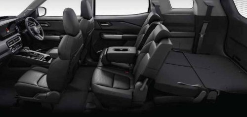 Mitsubishi Destinator, Mitsubishi, SUV, 2025 Mitsubishi Destinator debuts in Indonesia – new global three-row SUV for with 1.5T, CVT; CR-V size