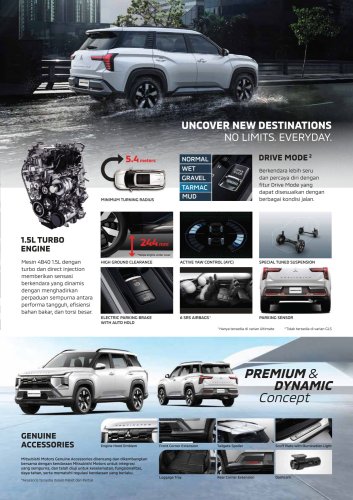 2025 Mitsubishi Destinator debuts in Indonesia – new global three-row SUV for with 1.5T, CVT; CR-V size