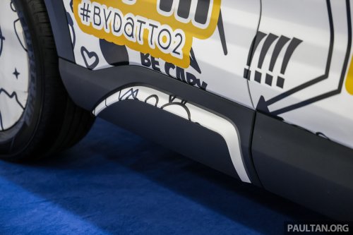 BYD Atto 2 EV previewed at PACE 2025 – compact SUV with 350 km range; X50/HR-V size; launch on July 24