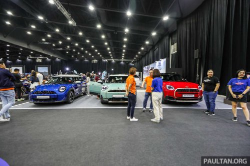 PACE 2025: BMW 218 Gran Coupé, MINI Aceman, BMW Motorrad F900 XR,  R1300GS, GSA on display at SCCC