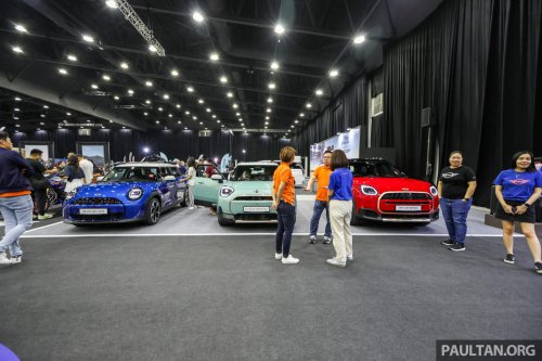 PACE 2025: BMW 218 Gran Coupé, MINI Aceman, BMW Motorrad F900 XR,  R1300GS, GSA on display at SCCC