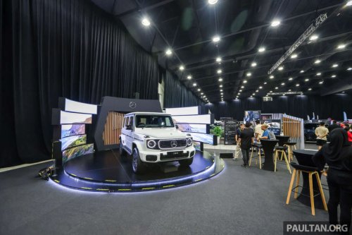 Mercedes-Benz, PACE 2025: Mercedes-Benz #MyMercedesRewards deals via Hap Seng Star; new G580 EV on display