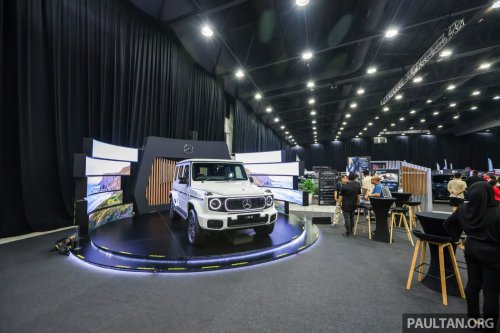 PACE 2025: Mercedes-Benz #MyMercedesRewards deals via Hap Seng Star; new G580 EV on display