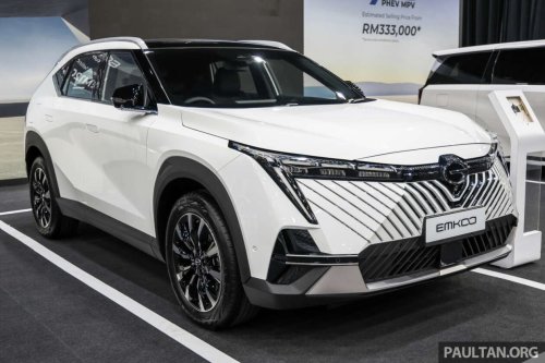 GAC, SUV, GAC Emkoo public preview at PACE 2025 – C-segment SUV with 1.5 TGDI, 7-speed DCT; CKD from RM120k