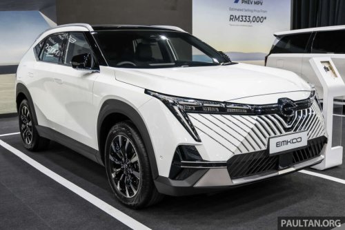 SUV, GAC Emkoo public preview at PACE 2025 – C-segment SUV with 1.5 TGDI, 7-speed DCT; CKD from RM120k