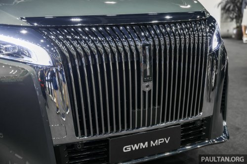 GWM Wey 80 MPV previewed at PACE 2025 – updated seven-seater PHEV shown, coming to Malaysia in Q3