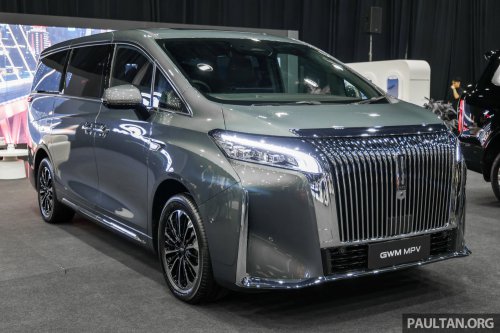 GWM Wey 80 MPV previewed at PACE 2025 – updated seven-seater PHEV shown, coming to Malaysia in Q3
