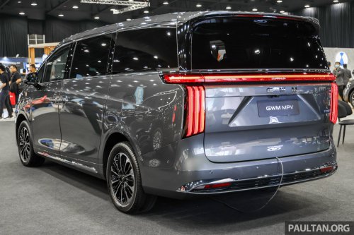 GWM Wey 80 MPV previewed at PACE 2025 – updated seven-seater PHEV shown, coming to Malaysia in Q3