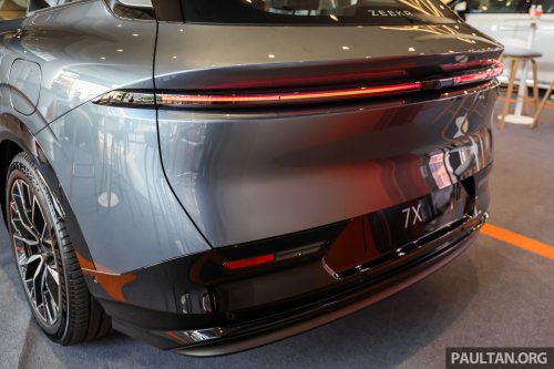 PACE 2025: Zeekr 7X EV shown – AWD Performance unit has 20-inch alloys, adaptive air suspension