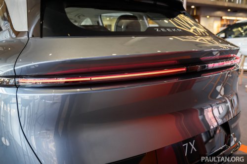 PACE 2025: Zeekr 7X EV shown – AWD Performance unit has 20-inch alloys, adaptive air suspension