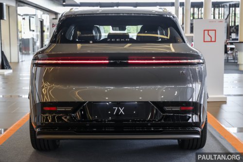 PACE 2025: Zeekr 7X EV shown – AWD Performance unit has 20-inch alloys, adaptive air suspension