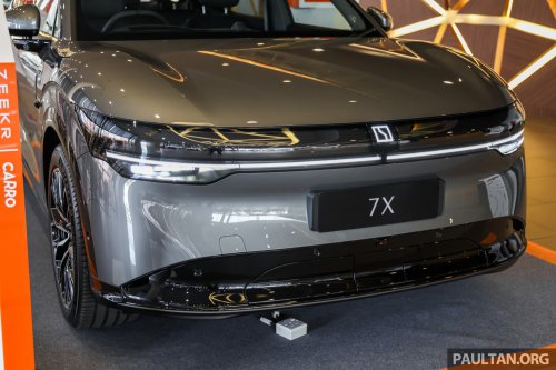 PACE 2025: Zeekr 7X EV shown – AWD Performance unit has 20-inch alloys, adaptive air suspension