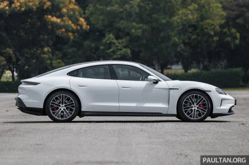 Porsche Taycan – still the sportiest EV, now made even more dynamic and efficient with several improvements