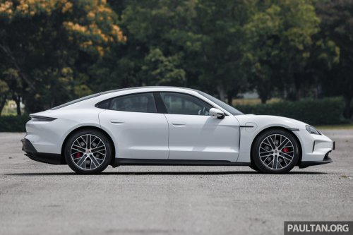 Porsche Taycan – still the sportiest EV, now made even more dynamic and efficient with several improvements