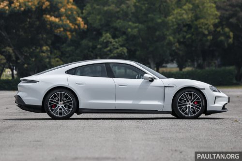 Porsche Taycan – still the sportiest EV, now made even more dynamic and efficient with several improvements