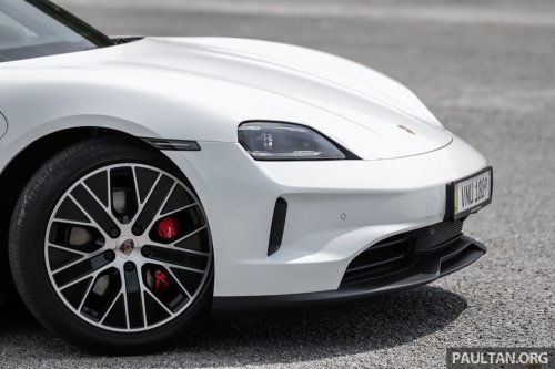Porsche Taycan – still the sportiest EV, now made even more dynamic and efficient with several improvements