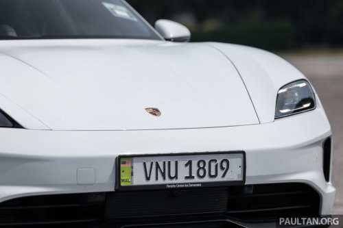 Porsche Taycan – still the sportiest EV, now made even more dynamic and efficient with several improvements