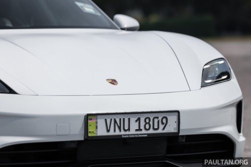 Porsche Taycan – still the sportiest EV, now made even more dynamic and efficient with several improvements