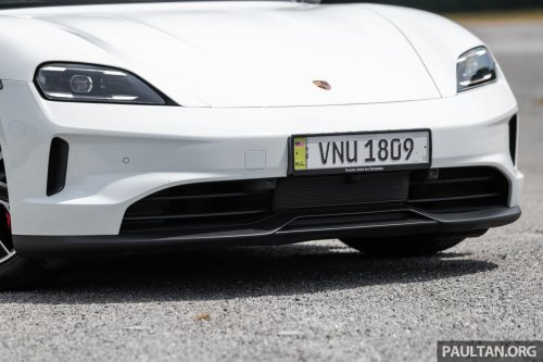 Porsche Taycan – still the sportiest EV, now made even more dynamic and efficient with several improvements