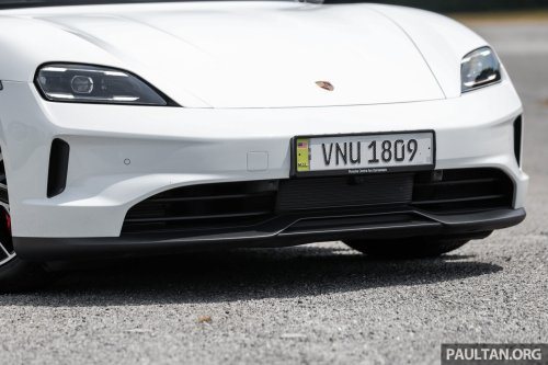Porsche Taycan – still the sportiest EV, now made even more dynamic and efficient with several improvements