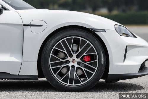 Porsche Taycan – still the sportiest EV, now made even more dynamic and efficient with several improvements