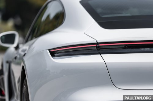 Porsche Taycan – still the sportiest EV, now made even more dynamic and efficient with several improvements