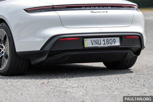 Porsche Taycan – still the sportiest EV, now made even more dynamic and efficient with several improvements