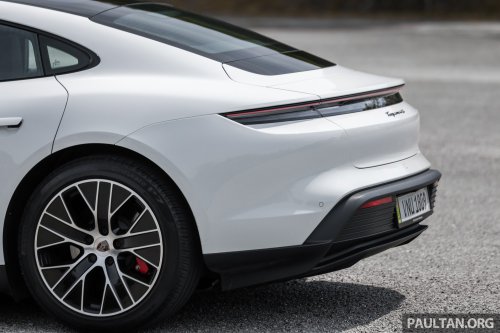 Porsche Taycan – still the sportiest EV, now made even more dynamic and efficient with several improvements