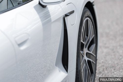 Porsche Taycan – still the sportiest EV, now made even more dynamic and efficient with several improvements