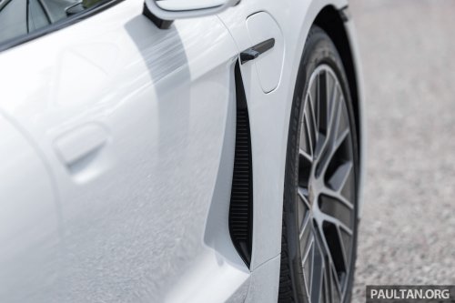 Porsche Taycan – still the sportiest EV, now made even more dynamic and efficient with several improvements