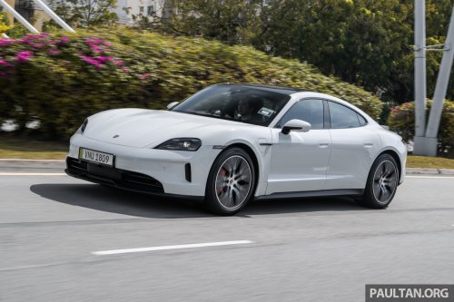 Porsche Taycan – still the sportiest EV, now made even more dynamic and efficient with several improvements