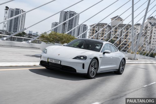 Porsche Taycan – still the sportiest EV, now made even more dynamic and efficient with several improvements