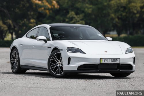 Porsche Taycan – still the sportiest EV, now made even more dynamic and efficient with several improvements
