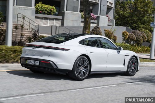 Porsche, Porsche Taycan, Porsche Taycan – still the sportiest EV, now made even more dynamic and efficient with several improvements