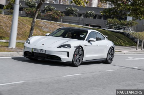Porsche Taycan – still the sportiest EV, now made even more dynamic and efficient with several improvements