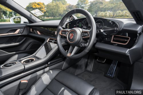 Porsche Taycan – still the sportiest EV, now made even more dynamic and efficient with several improvements