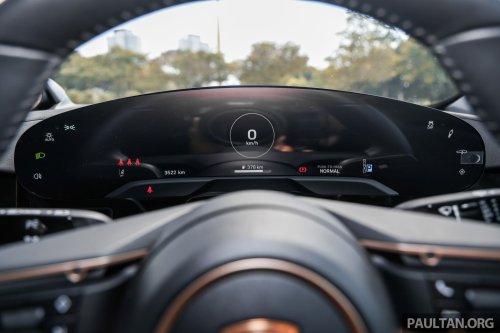 Porsche Taycan – still the sportiest EV, now made even more dynamic and efficient with several improvements