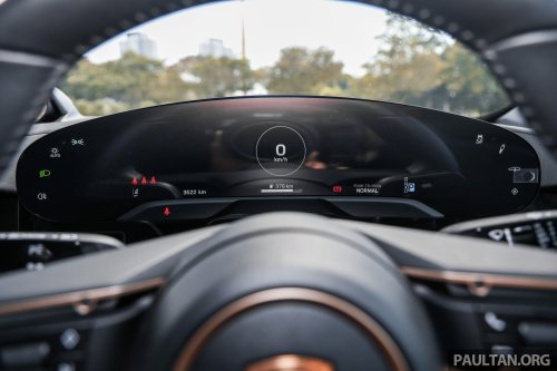 Porsche Taycan – still the sportiest EV, now made even more dynamic and efficient with several improvements