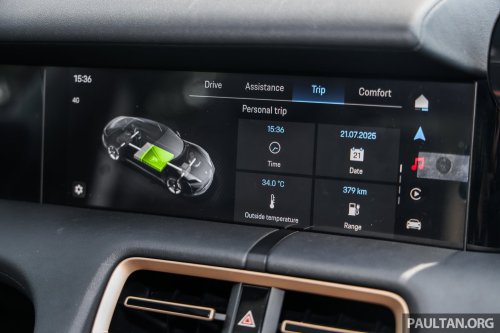 Porsche Taycan – still the sportiest EV, now made even more dynamic and efficient with several improvements