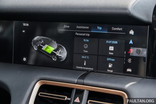 Porsche Taycan – still the sportiest EV, now made even more dynamic and efficient with several improvements