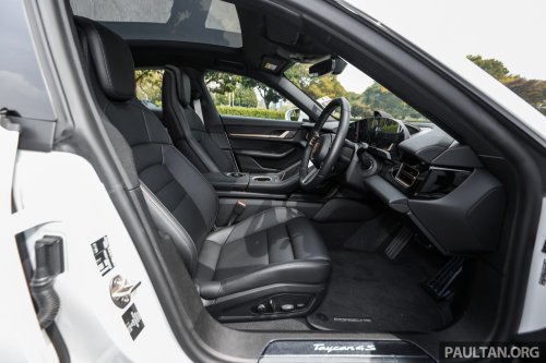 Porsche Taycan – still the sportiest EV, now made even more dynamic and efficient with several improvements