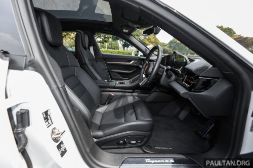 Porsche Taycan – still the sportiest EV, now made even more dynamic and efficient with several improvements