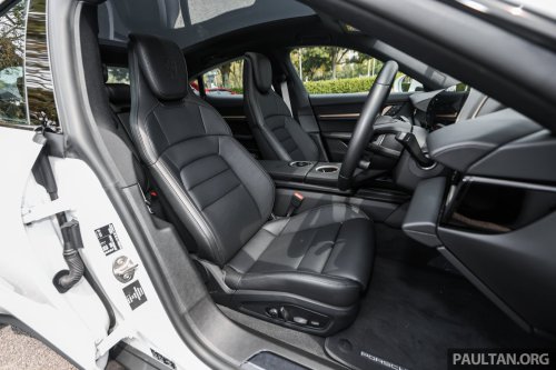 Porsche Taycan – still the sportiest EV, now made even more dynamic and efficient with several improvements