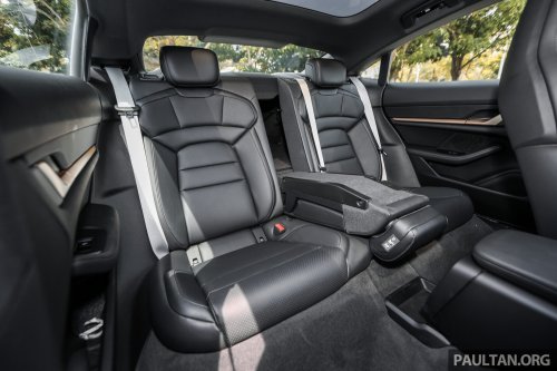 Porsche Taycan – still the sportiest EV, now made even more dynamic and efficient with several improvements