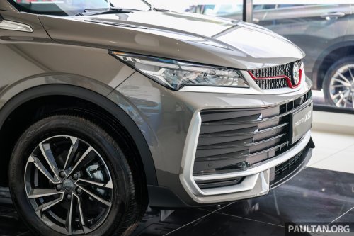 2025 Proton X50 facelift launched – major redesign, 181 PS 1.5L turbo 4-cyl, RM4k rebate, from RM86k