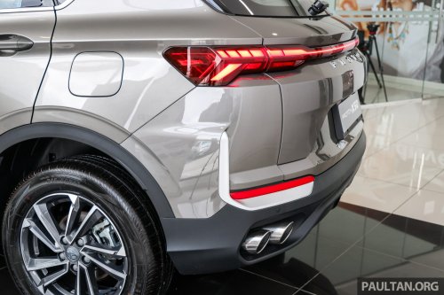 2025 Proton X50 facelift launched – major redesign, 181 PS 1.5L turbo 4-cyl, RM4k rebate, from RM86k