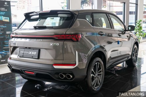 2025 Proton X50 1.5TD Executive facelift – new base model with full power and tech, 6 airbags, no ADAS