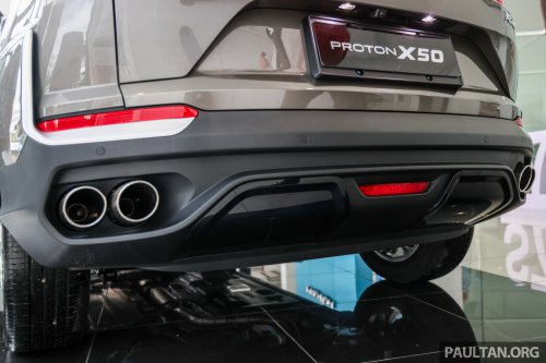 2025 Proton X50 1.5TD Executive facelift – new base model with full power and tech, 6 airbags, no ADAS