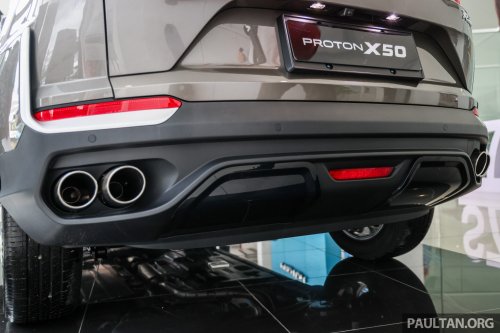 2025 Proton X50 facelift launched – major redesign, 181 PS 1.5L turbo 4-cyl, RM4k rebate, from RM86k